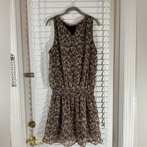 Casual H&M Drop Waist Multicolor Dress, Sz 10